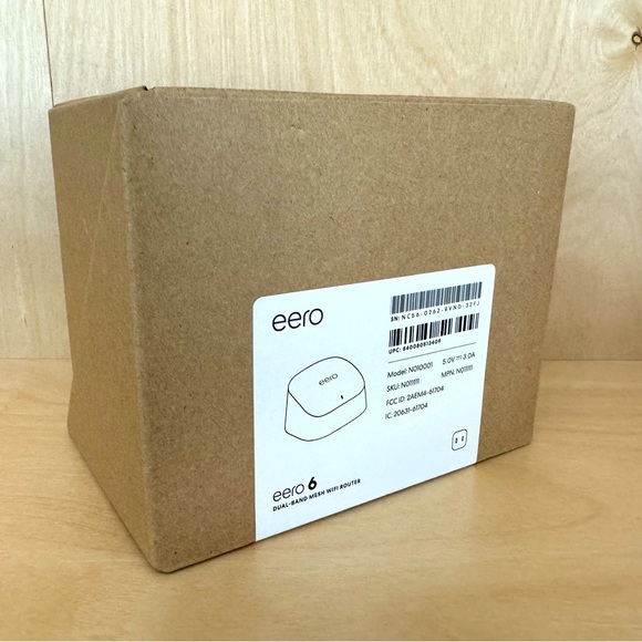 NWT - Amazon Eero 6 Dual-Band Mesh WiFi Router - Picture 3 of 3
